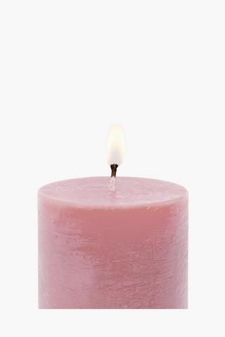 3 Fragranced Pillar Candles, 7x7,5cm