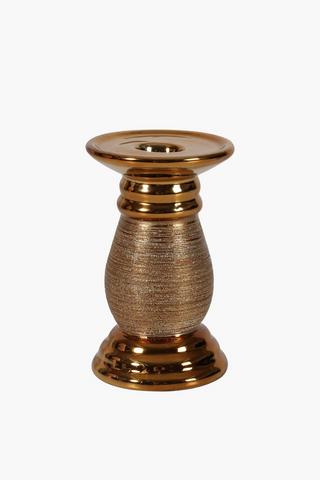 Ceramic Scratch Candle Holder