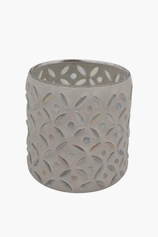 Mosaic Glass Hurricane Large