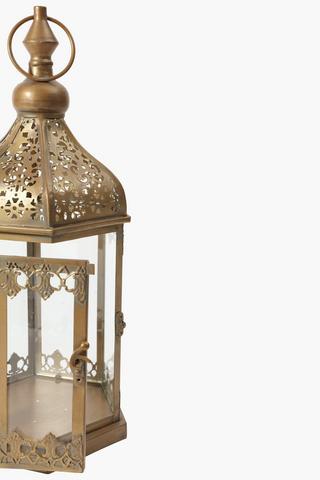 Punched Metal Lantern