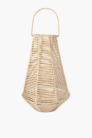 Malawi Woven Lantern, Medium