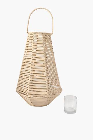Malawi Woven Lantern, Medium