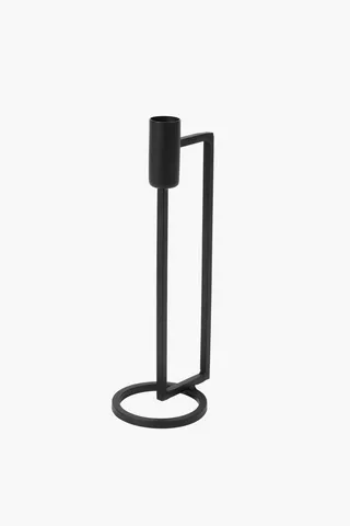 Modern Metal Candle Holder Tall