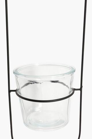 Wire Hanging Candle Holder
