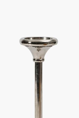 Metal Pillar Candle Holder, Medium