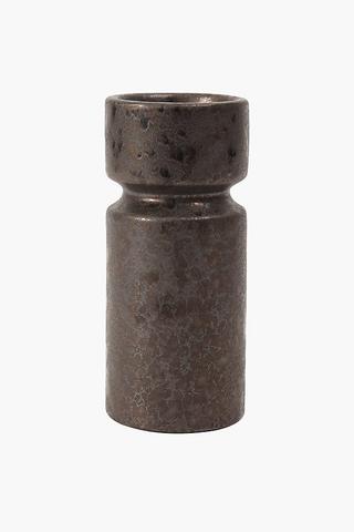 Matte Ceramic Pillar Candle Holder Large