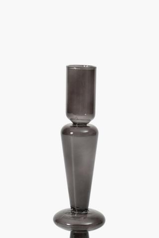 Glass Candle Holder Large