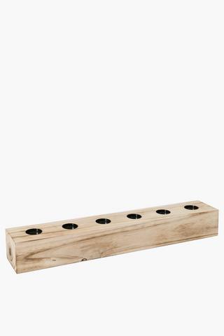 Drift Wooden Candle Holder