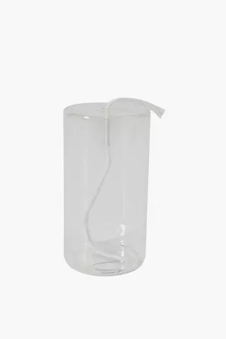 Cylinder Glass Oil Burner Large