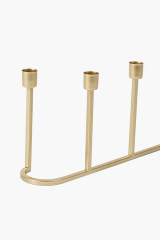 Classic Multi-dinner Candle Holder, 40x17cm