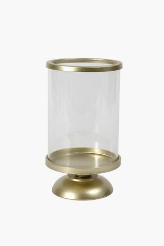 Footed Base Glass Hurricane