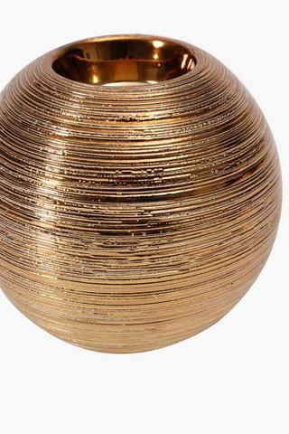 Ceramic Scratch Tealight Holder