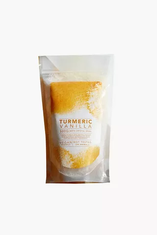 Turmeric Vanilla Bath Crystals, 500g