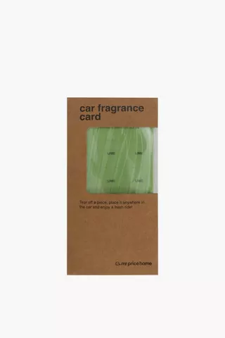 Lime Fragrance Tags