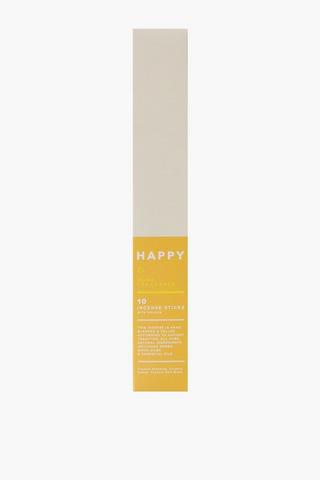 10 Piece Happy Incense Sticks
