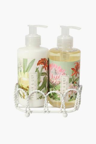 Peony And Lilly Caddy Set