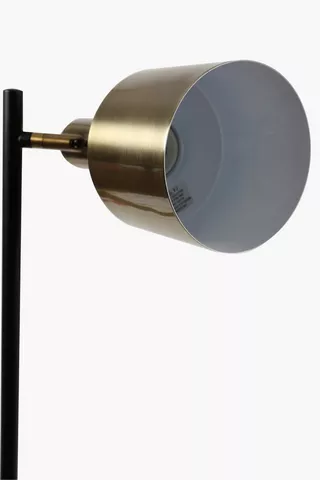 Hunter Metal Standing Lamp Set