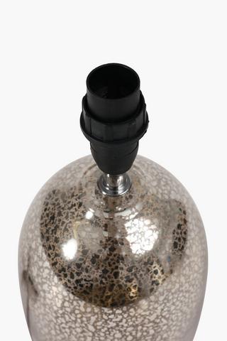 Mercury Glass Lamp Base