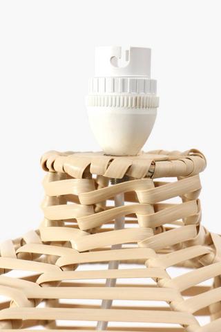 Cane Fibre Standing Lamp