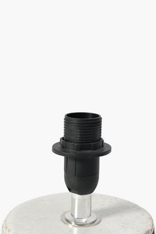 Ceramic Textured Lamp Base, Small