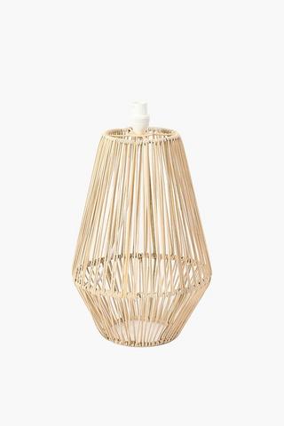 Tapered Woven Lamp Base