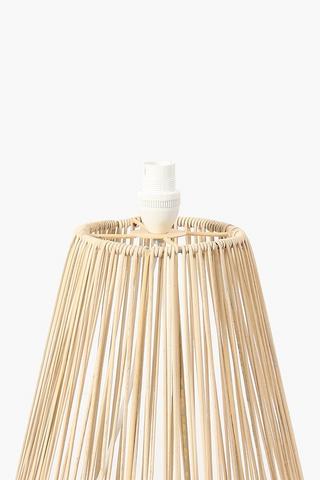 Tapered Woven Lamp Base
