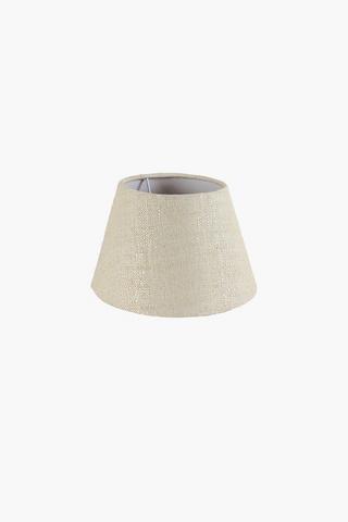Textured Tapered Lamp Shade, Extra Small