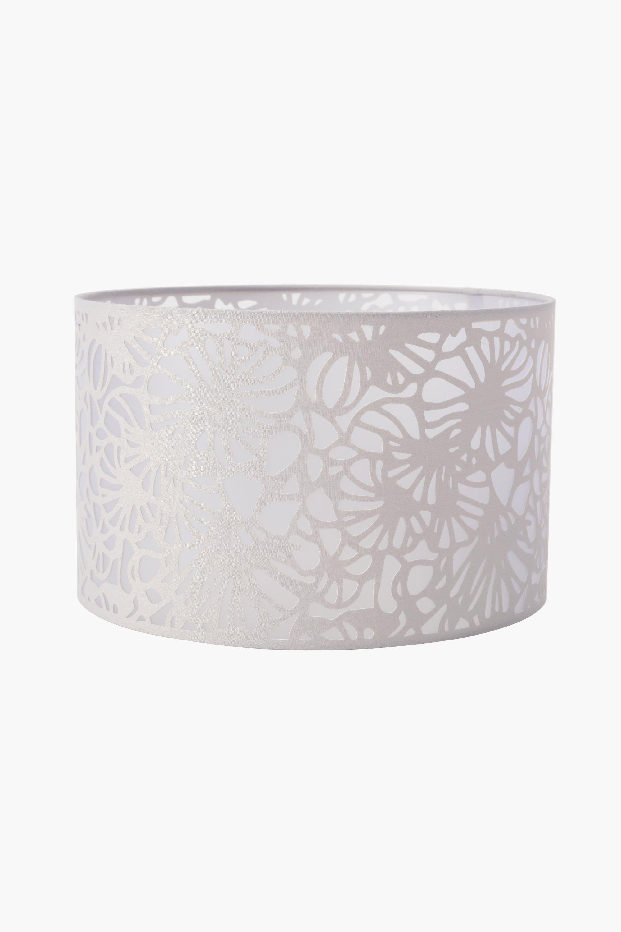 Floral Drum Lamp Shade