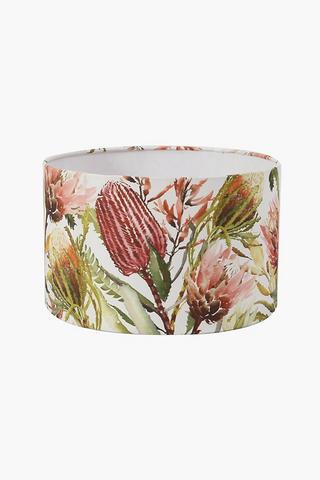 Floral Printed Drum Lamp Shade