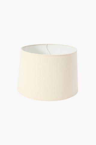 Linen Tapered Lamp Shade, Medium
