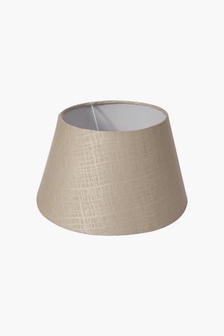 Cotton Tapered Lamp Shade, Large