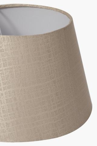 Cotton Tapered Lamp Shade, Large