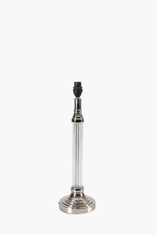 Glass Flute Table Base