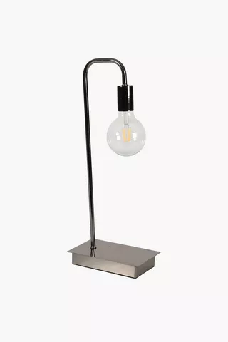 Metal Drop Table Lamp Set