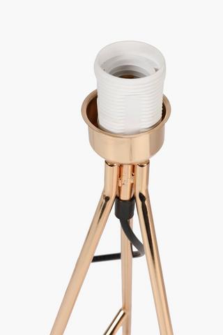 Metal Hair Pin Table Lamp Set