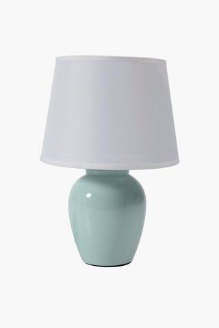 Ceramic Bedside Lamp Set