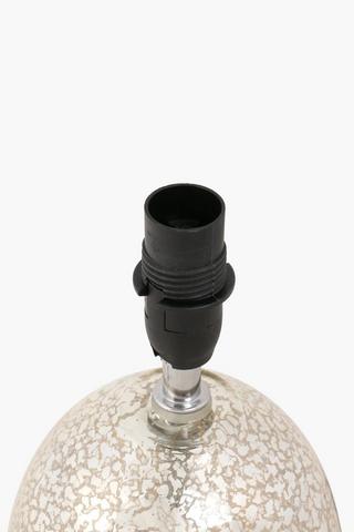 Mercury Glass Lamp Set