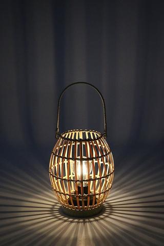 Rattan Led Lamp
