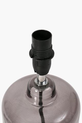 Smokey Glass Lamp Set