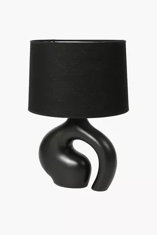 Organic Ceramic Lamp Set