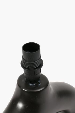 Organic Ceramic Table Lamp 28x41cm
