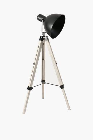 Industrial Tripod Standing Lamp