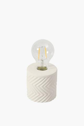 Mini Cement Table Lamp Set