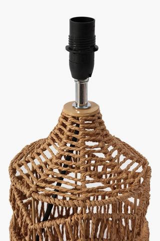 Rattan Woven Lamp Set
