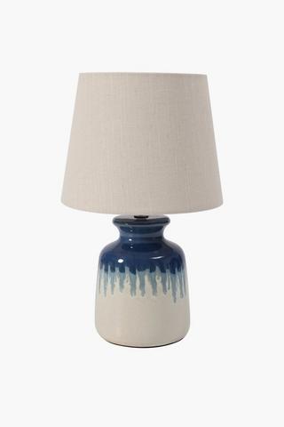 Ceramic Glaze Drip Lamp Set