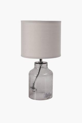 Dimple Glass Lamp Set