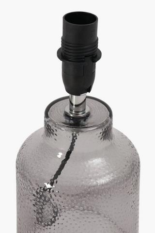 Dimple Glass Lamp Set