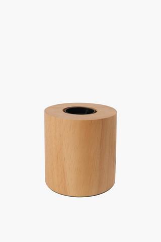Wooden Block Table Lamp
