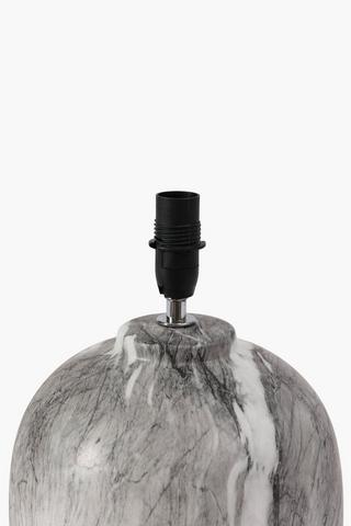 Ceramic Marble Lamp Set