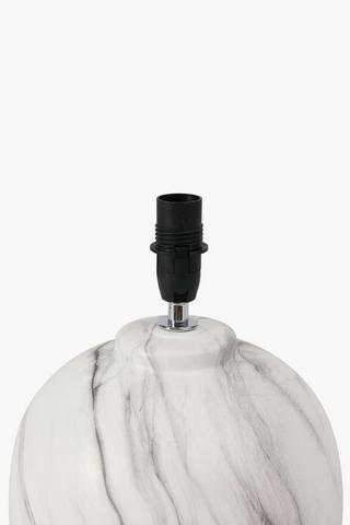 Ceramic Marble Lamp Set